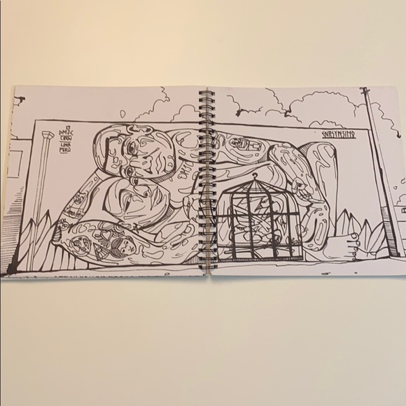 Wynwood Walls Miami Coloring book - Picture 6 of 9